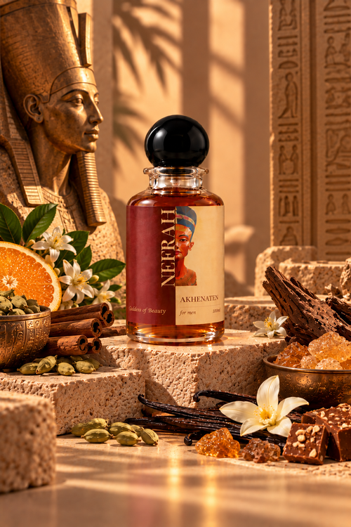 NEFRAH Akhenaten perfume bottle