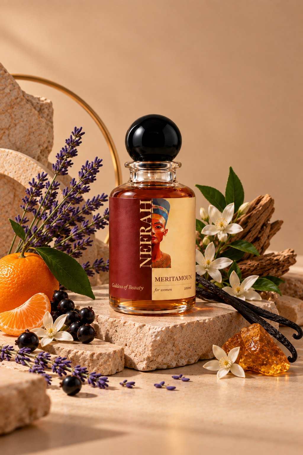 NEFRAH Meritamoun perfume bottle